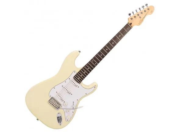 Vintage V6 ReIssued Electric Guitar Vintage White