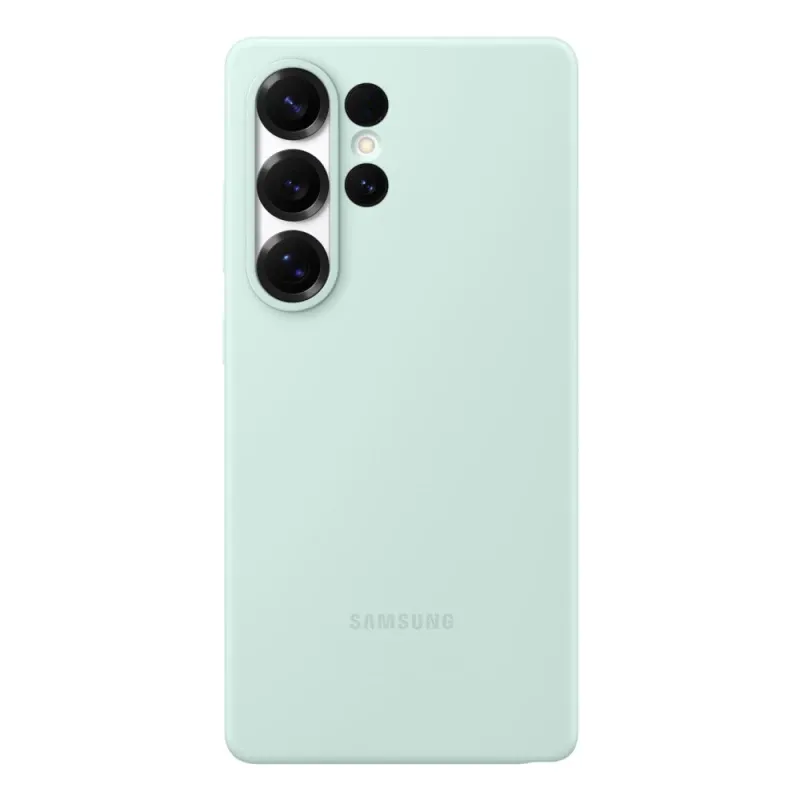 Capa de Silicone Samsung S25 Ultra Verde Menta