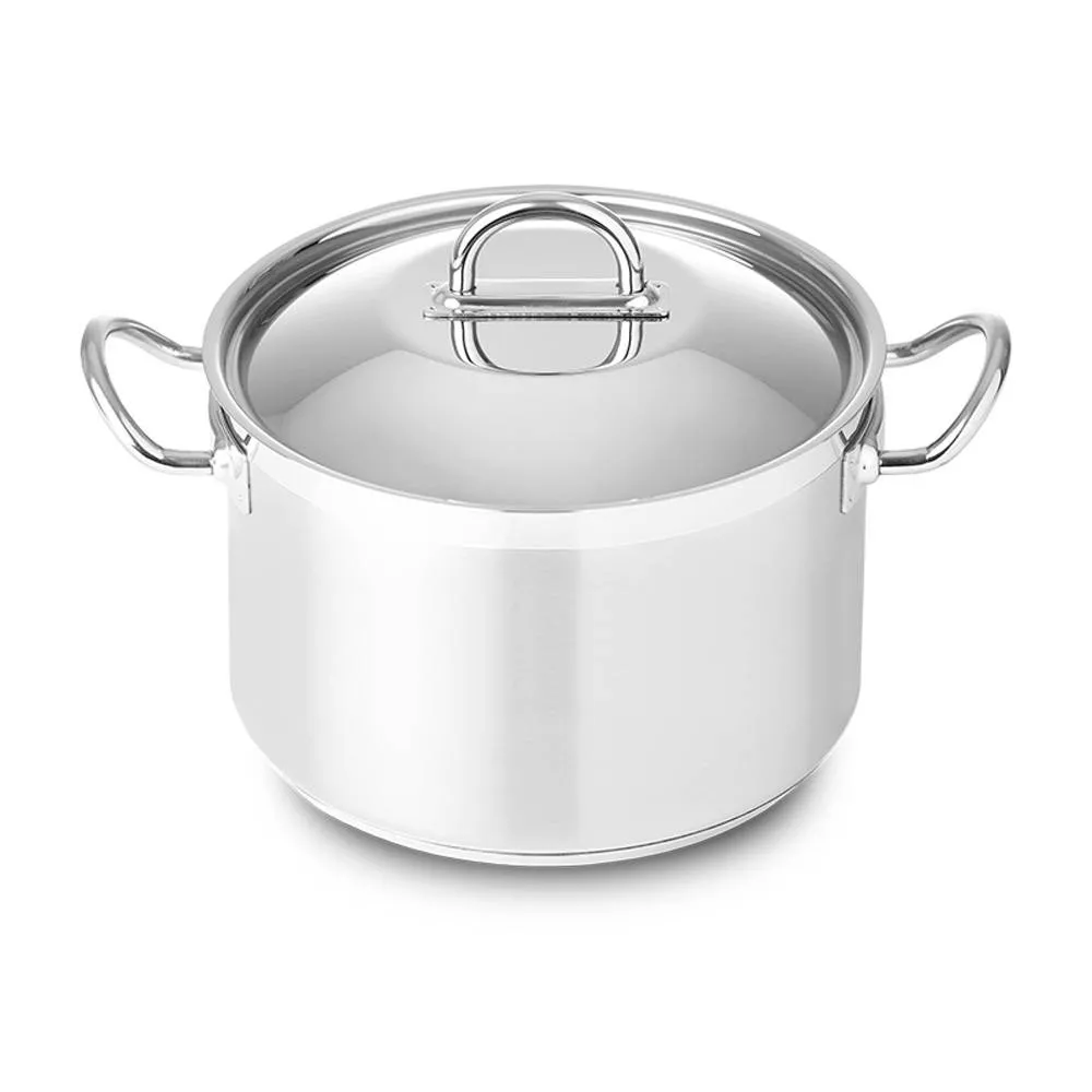 Panela Silampos Nautilus 12.6L 30cm x 18.7cm Aço Inox com Asas