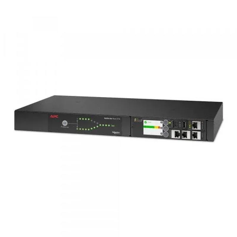 Fonte Alimentação Fonte de Alimentação APC AP4421A 230V 10A Rack 1U 12x C13 LCD