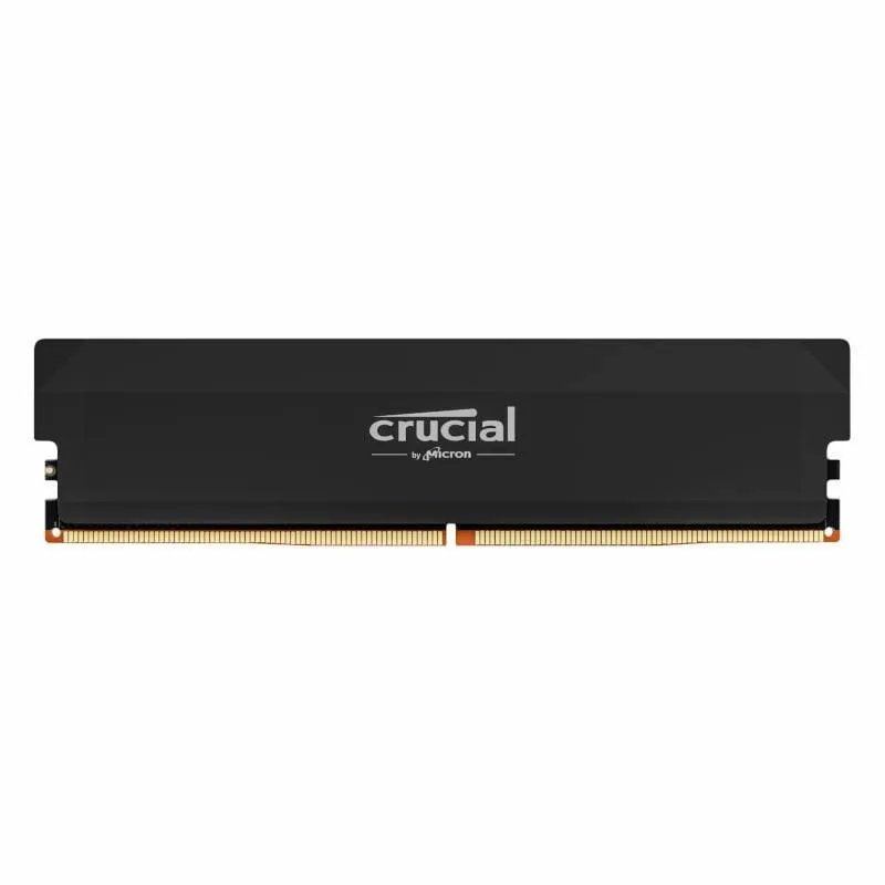 Memória RAM UDIMM Crucial Pro Overclocking 16GB (1x16GB) DDR5-6400MHz (AMD Expo/Intel XMP) CL38 1.35V Preta