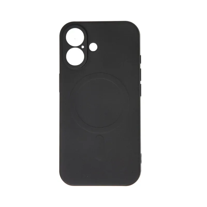 Capa Swissten iPhone 16 Plus Soft Joy Magstick Black