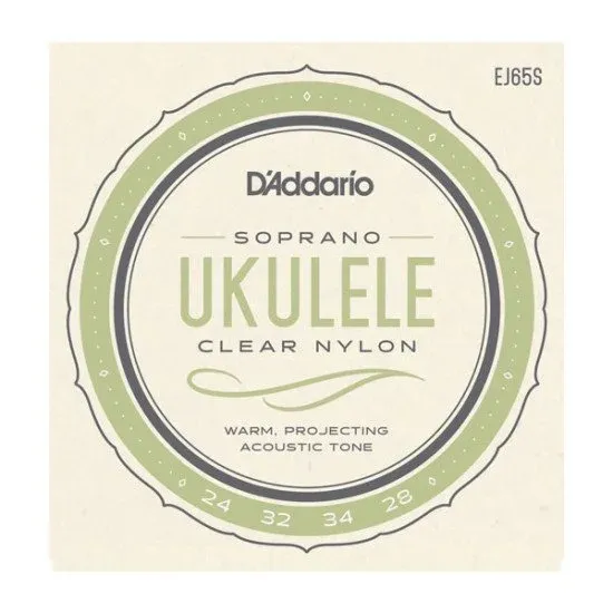 Daddario SET CORDAS UKULELE Soprano EJ65S