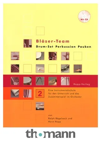 Horst Rapp Verlag Bläser-Team 2 Percussion