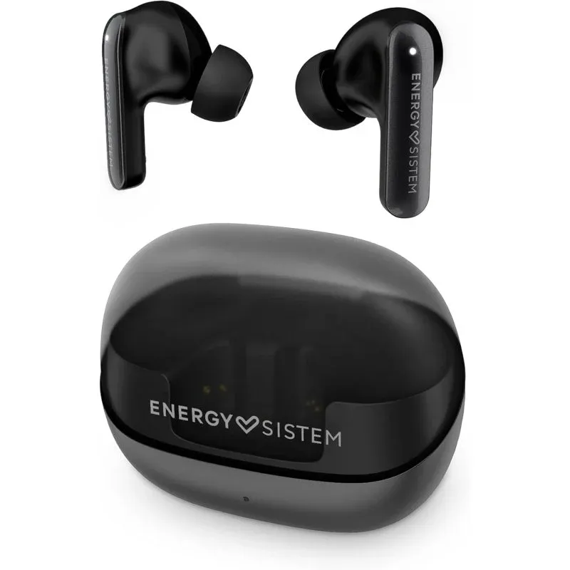 Energy Sistem Serenity ANC Auriculares True Wireless com Cancelamento de Ruído Pretos