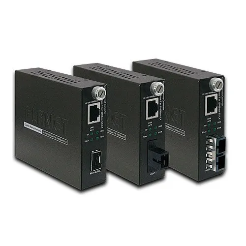 PLANET GST-805A network media converter 2000 Mbit/s Black GST-805A