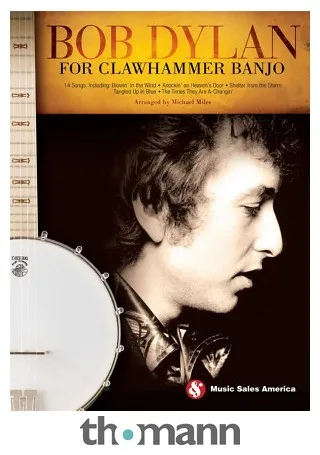 Hal Leonard Bob Dylan For Clawhammer Banjo
