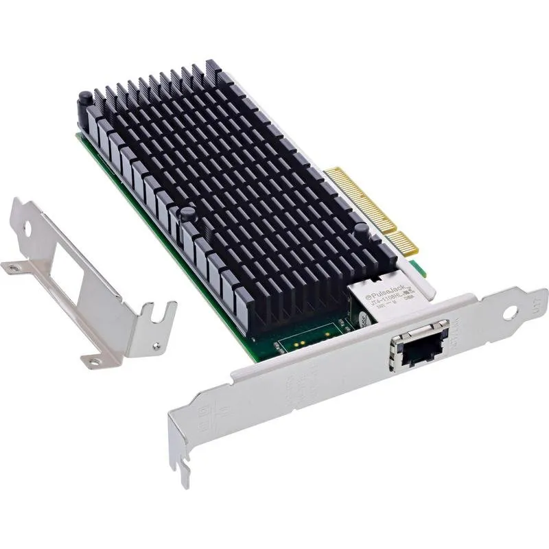 Tarjeta de Red InLine 51132A PCIe 10 Gb s Low Profile Passiva