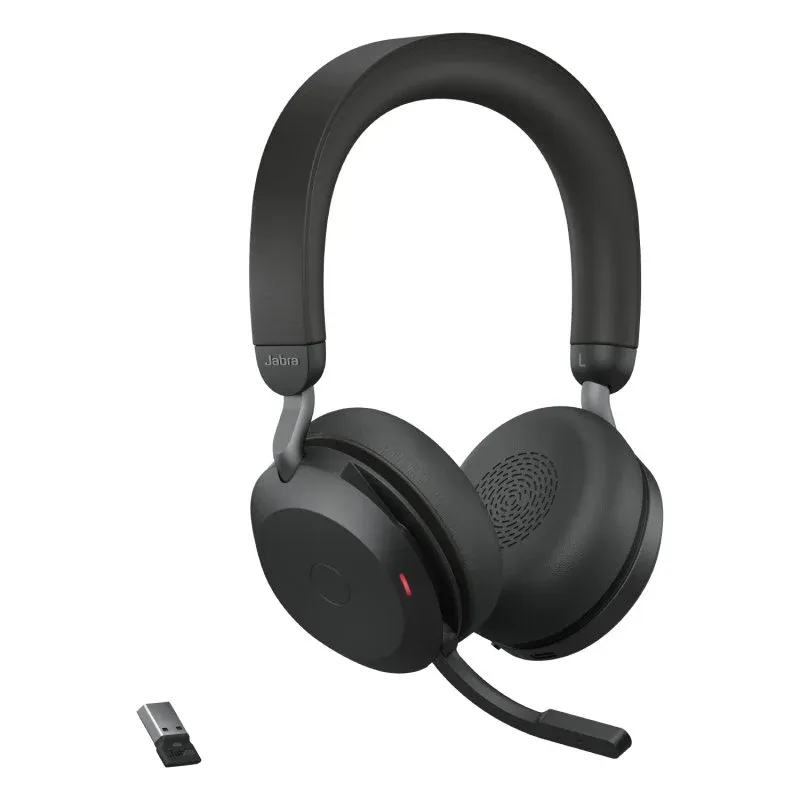 Jabra Evolve2 75 Headset Sem Fios para Centro de Chamadas