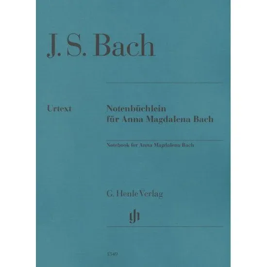 Bach LIVRO NOTEBOOK FOR ANNA MAGDALENA BACH