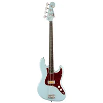 Fender Gold Foil Jazz Bass Ebony Sonic Blue