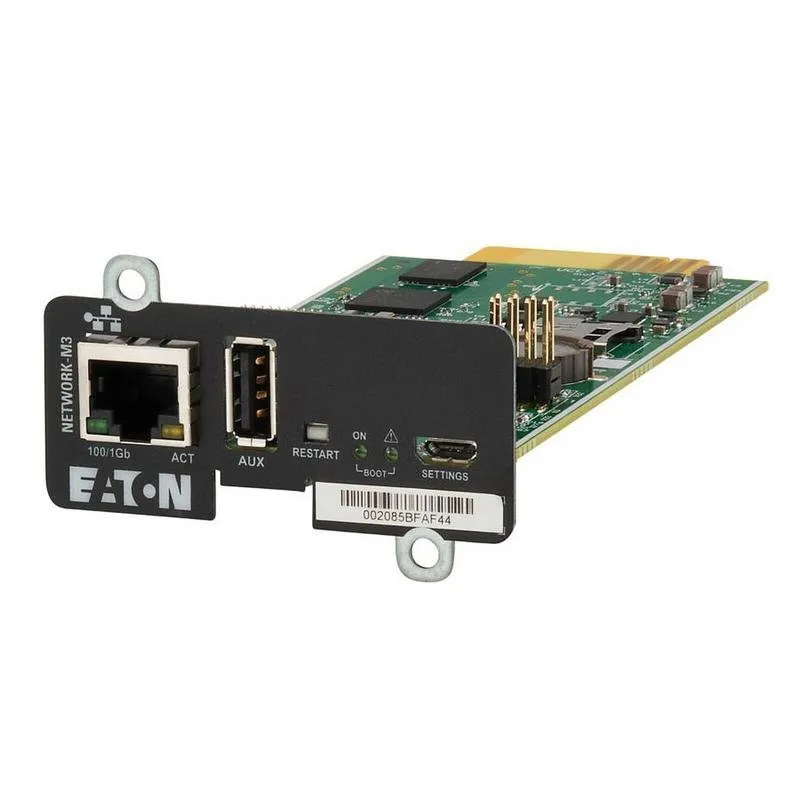 Tarjeta de Red Eaton NETEMP-M3 Mini-Slot-3 Gigabit Ethernet 1000Base-X Cibersegura