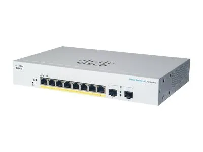 Cisco CBS220-8FP-E-2G Gerido L2 Gigabit Ethernet CBS220-8FP-E-2G-UK