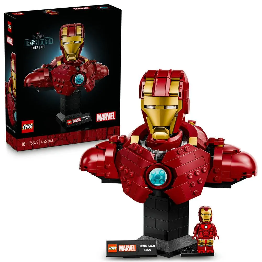 LEGO Marvel Busto do Iron Man MK4 - 76327