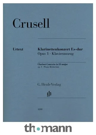Henle Verlag Crusell Klarinettenkonzert op1