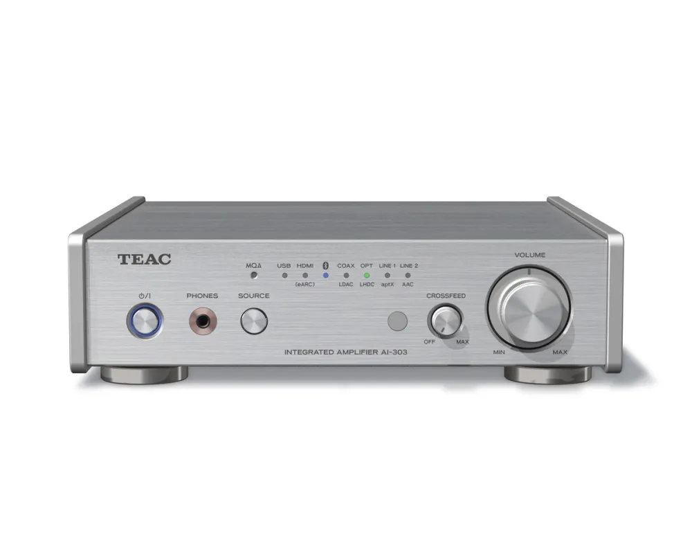 Teac AI-303 USB DAC Integrated Amplifier Silver
