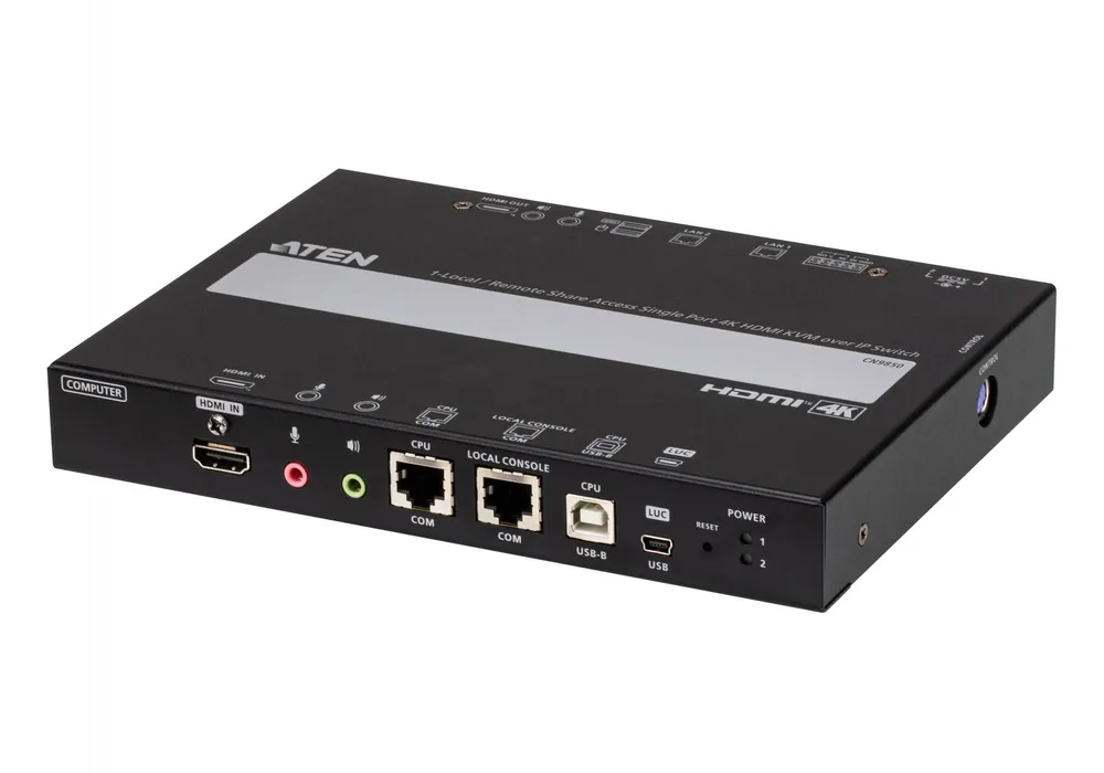 ATEN CN9850-AT-G chaveador KVM Preto CN9850-AT-G
