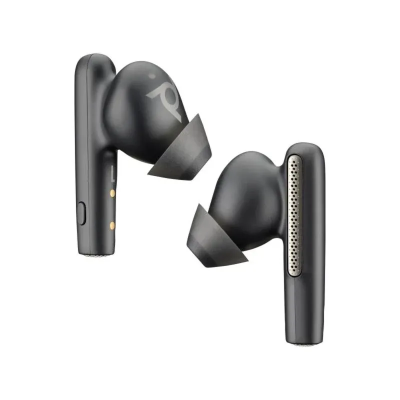 Poly Voyager Free 60+ UC Auriculares Sem Fios Bluetooth 5.3 com Cancelamento Ativo de Ruido e Microfone Pretos
