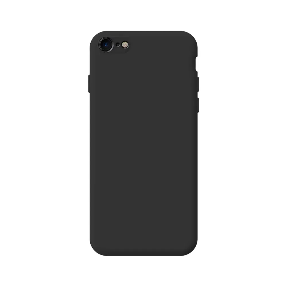Capa Silicone iPhone 7/8 Preta
