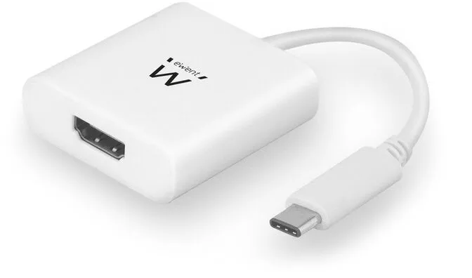 Cabo Conversor Ewent USB C Macho > HDMI 4K Branco