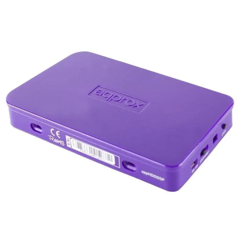 Caixa Externa Approx APPHDD07P 3.5'' SATA Alumínio Roxo USB 2.0