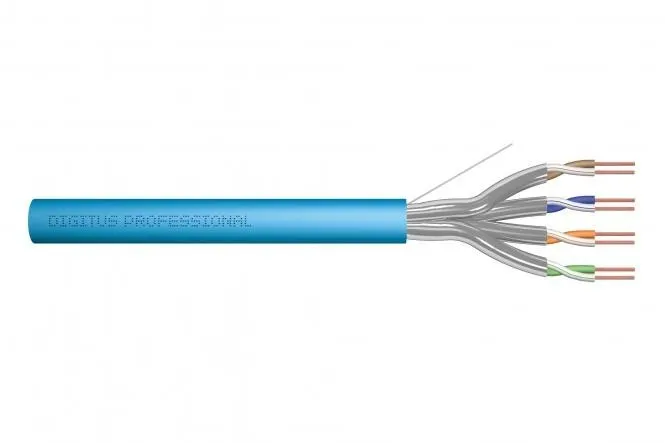 Digitus DK-1624-A-VH-5 cabo de rede Azul Claro 500 m DK-1624-A-VH-5