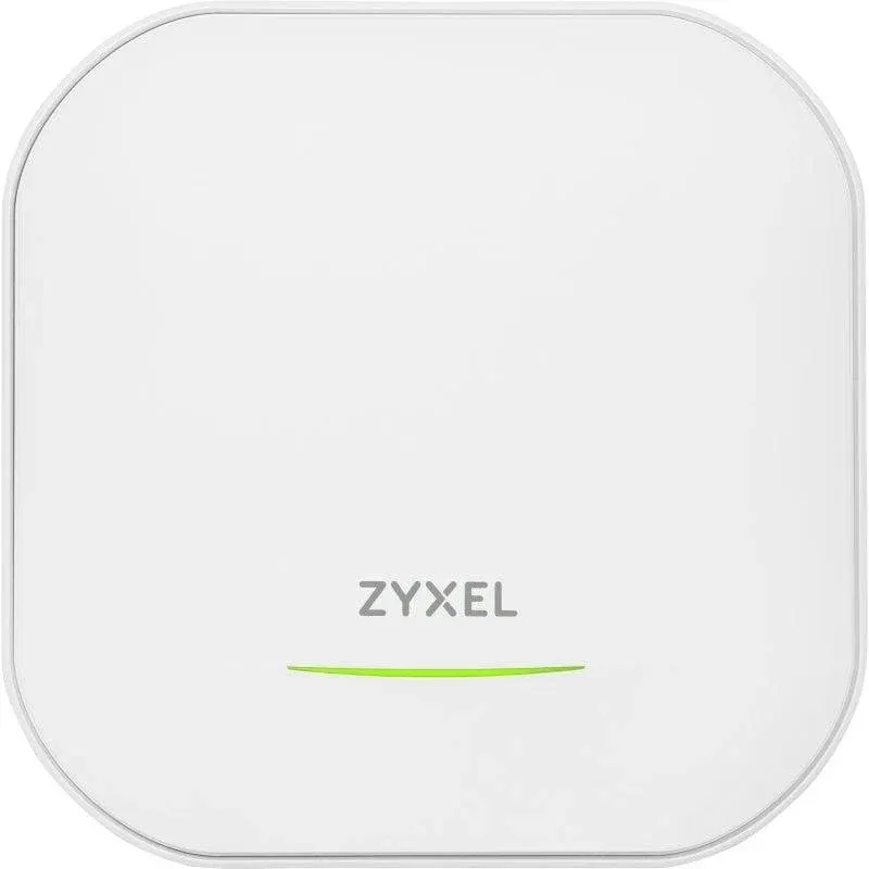 Ponto de Acesso Zyxel WAX620D-6E WiFi 6 4800 Mbps MU-MIMO PoE VLAN Teto Branco