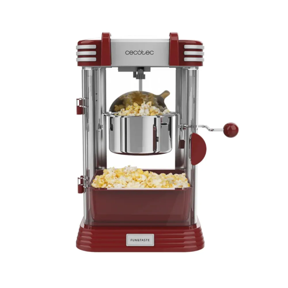 Máquina de Pipocas Cecotec Fun&Taste PCorn Classic 1200W Vermelho - 03263