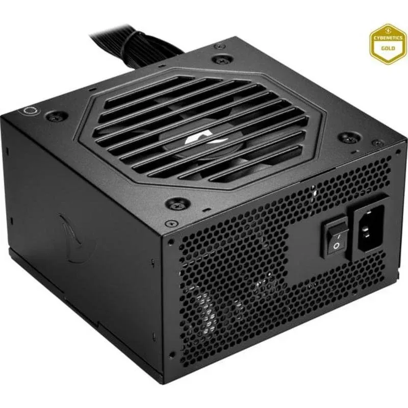 Fonte Alimentação Fonte de Alimentação Sharkoon Rebel P15 650W Certificação Cybenetics Gold ventilador 120 mm