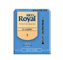 Palheta Clarinete Rico Royal 5.0 10 UN