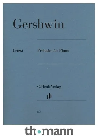 Henle Verlag Gershwin Preludes For Piano
