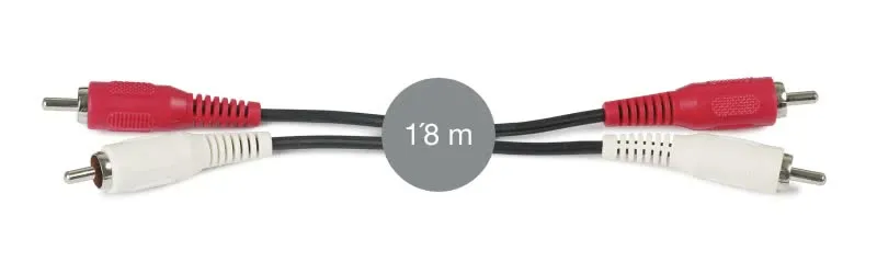 Cabo RCA Macho - RCA Macho 1,8m - AA-203