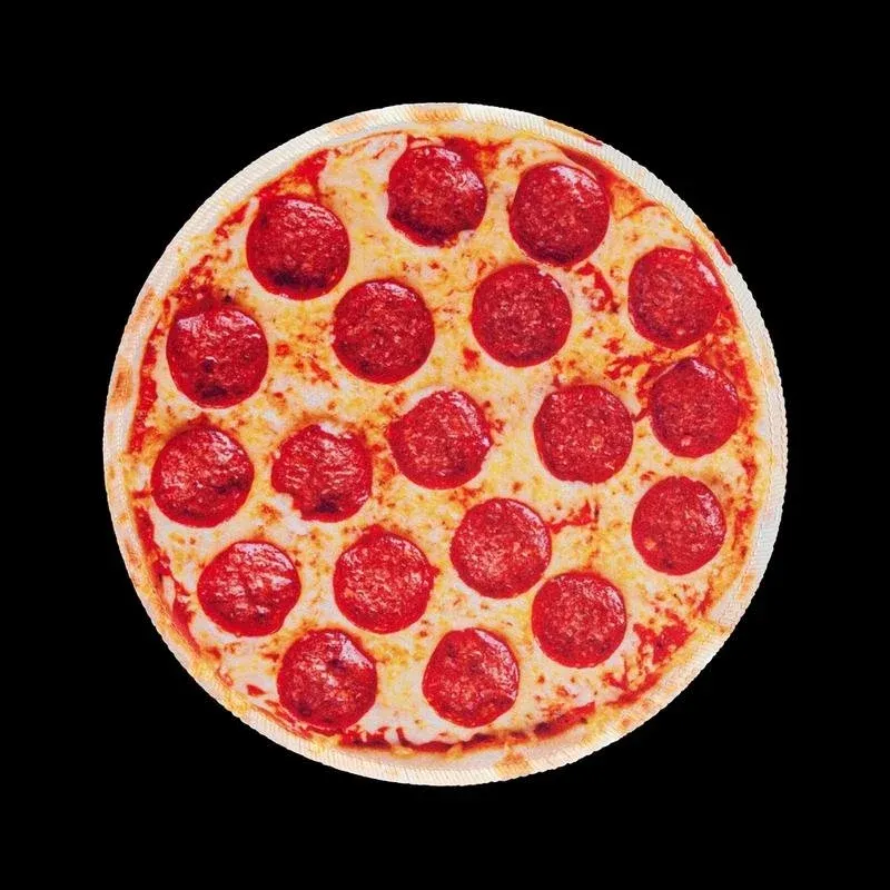 Tapete de Rato Gaming Pizza Mustard M11050C Multicolor Antideslizante Impermeável