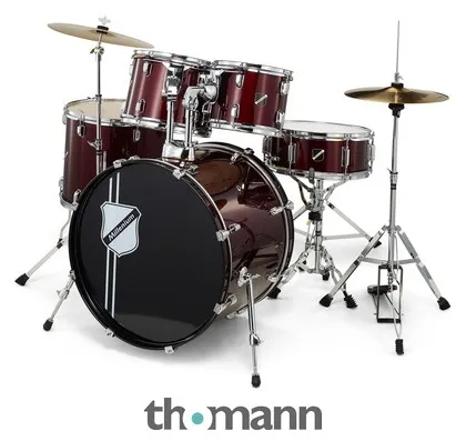 Millenium Focus 22 Drum Set Red