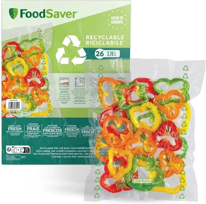 26 Sacos Grandes FOODSAVER FSBE3202X-01