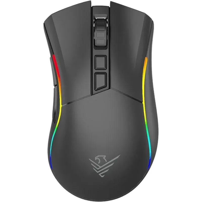 Mouse para jogos sem fio Phoenix Void Elite 19000 DPI preto