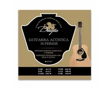 Jogo de Cordas para Guitarra Acústica Dragao Superior 011