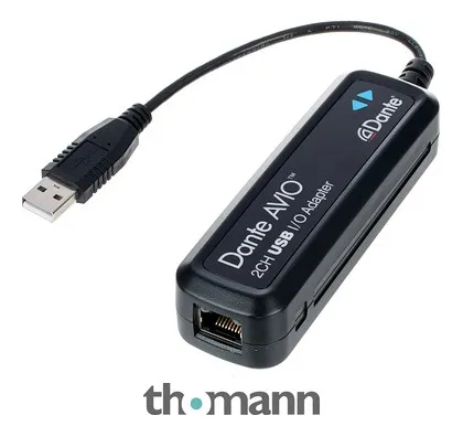 Dante AVIO USB IO Adapter 2x2