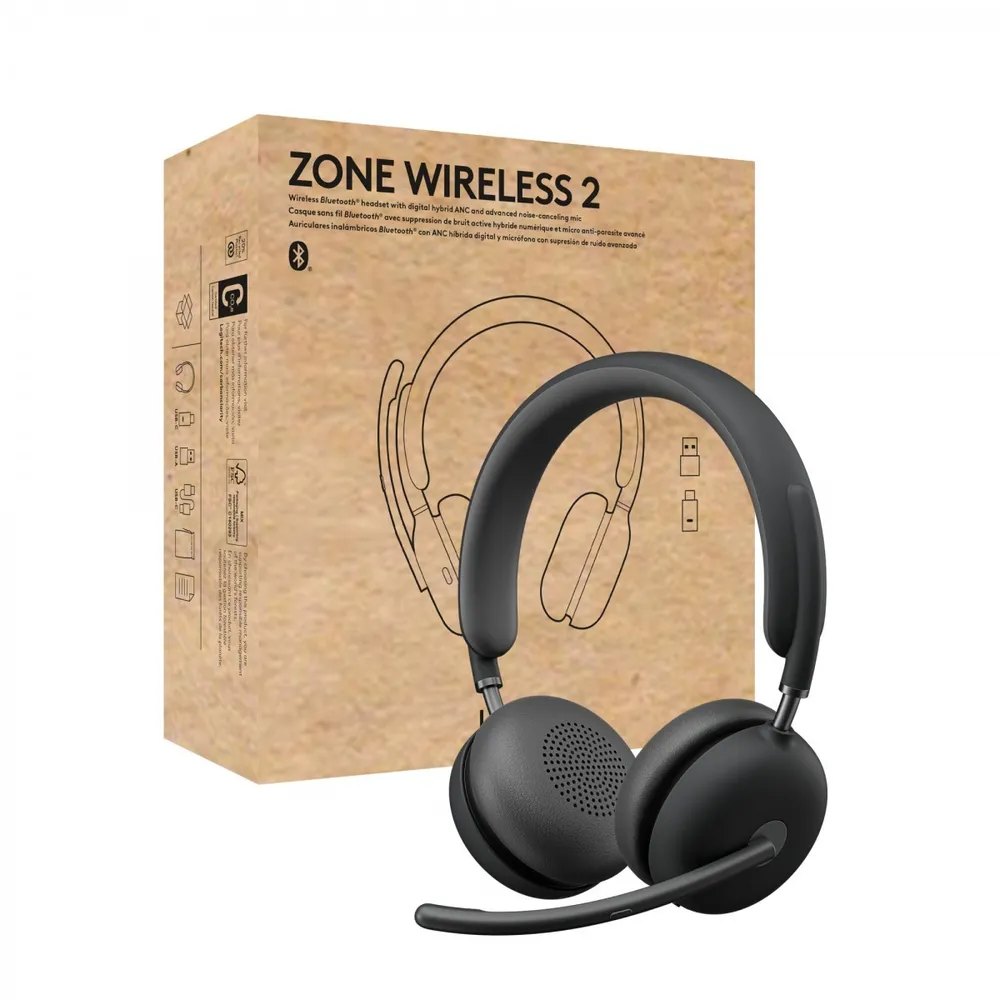 Logitech Zone Wireless 2 Auscultadores Sem fios Fita de 981-001152