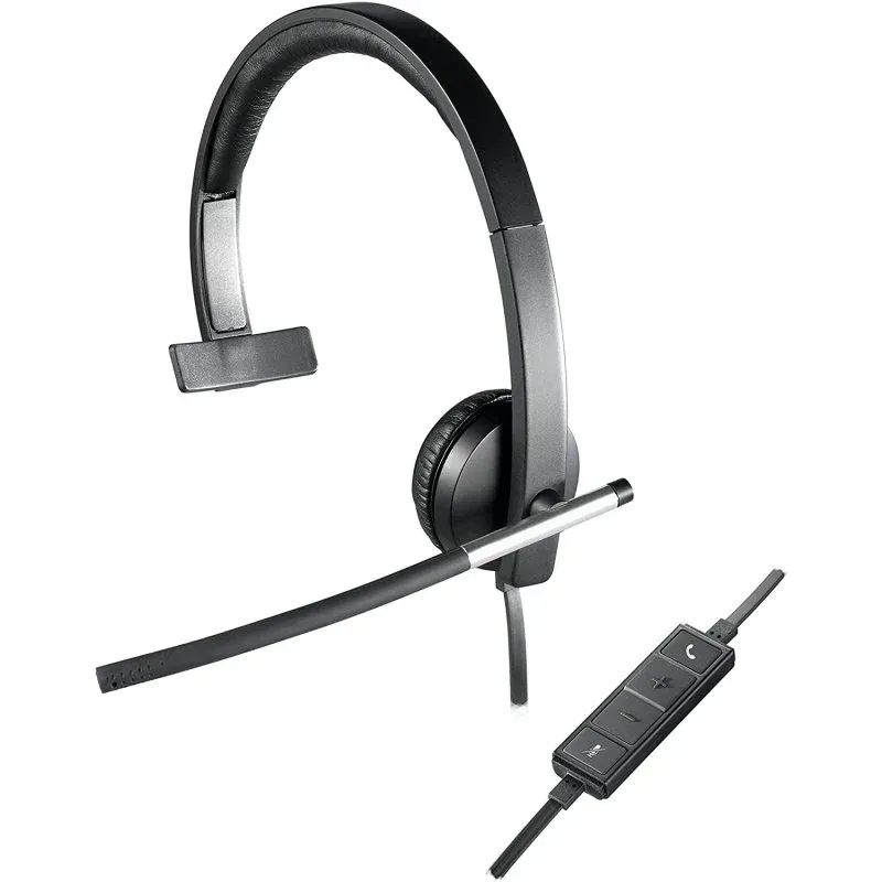 Logitech H650e Headset Monoaural Preto