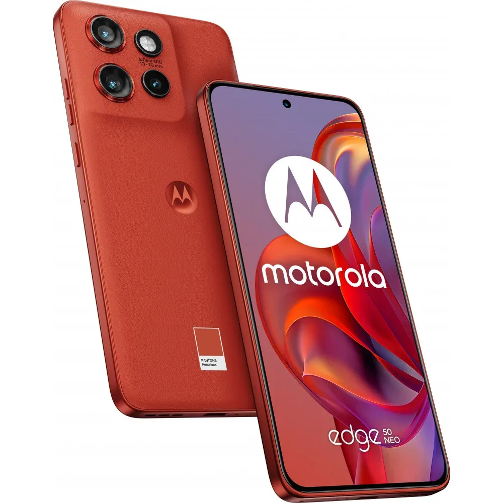 Smartphone Motorola Edge 50 Neo 6.36" Dual SIM 5G 12GB 512GB Vermelho