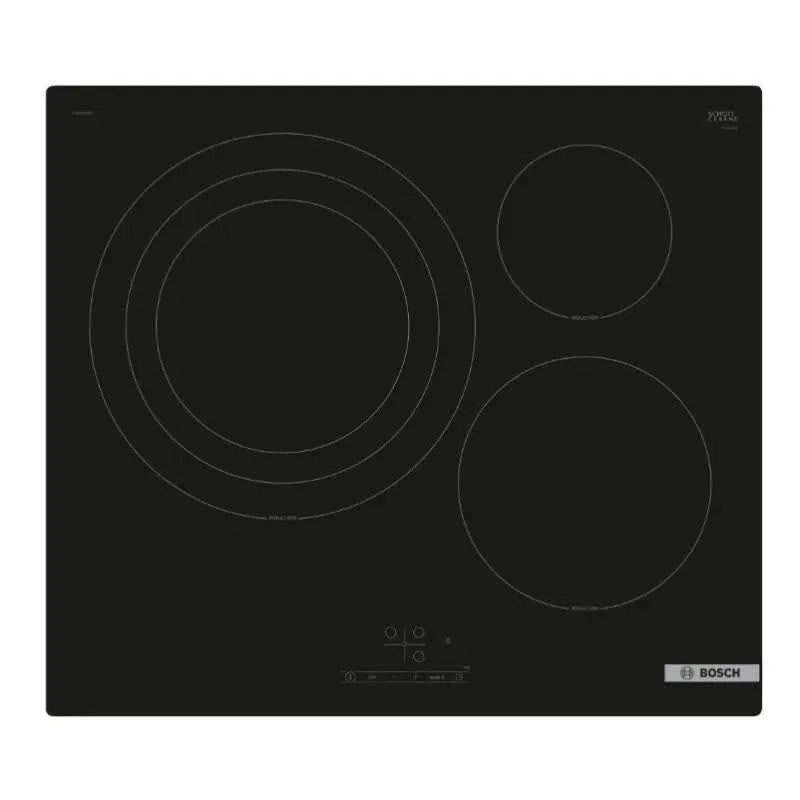 Placa de Vitrocerâmica BOSCH PKK631BB8E (Encastre - 3 zonas - Preto)