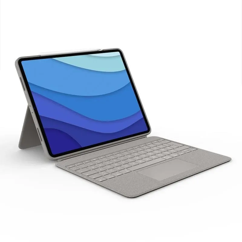 Teclado Logitech Combo Touch magnético AZERTY francês com trackpad
