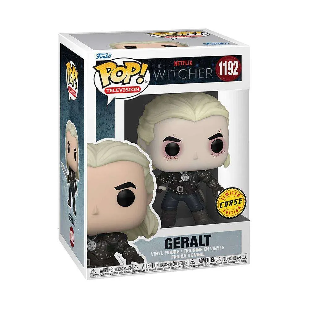 Figura Funko Pop! Television Vinyl: The Witcher Geralt (Chase Edition) #1192