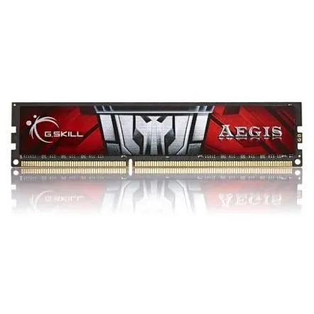 Memória RAM DIMM G.SKILL Aegis 8GB (1x8GB) DDR3-1600MHz CL11 (11-11-11-28) 1.50V Vermelha