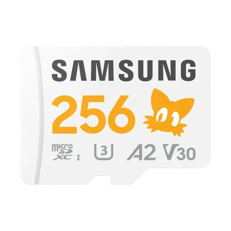 Cartão MicroSD Samsung MB-MD256S 256 GB UHS-I Classe 10 V30 A2
