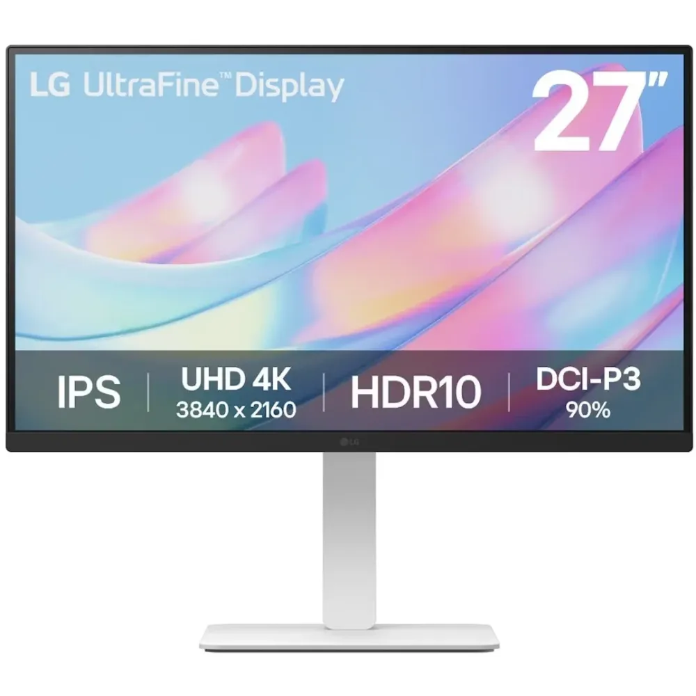 LG UltraFine 27US550-W 27" LED IPS UltraHD 4K com Altura Ajustável