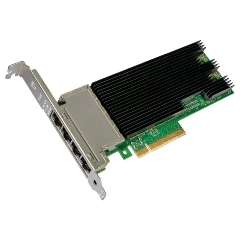 Lenovo 4XC7A80268 Placa de Rede PCI Express com 4x Portas RJ-45 10GbE para Servidor