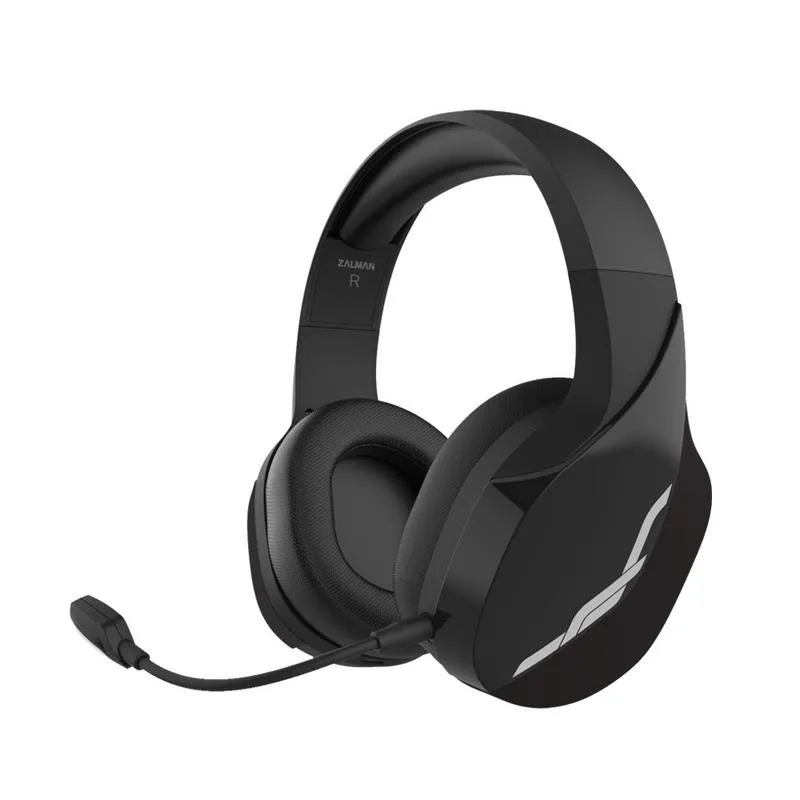 Zalman HPS700 Headset Sem Fios Gaming com Virtual 7.1 Sound e Microfone Preto