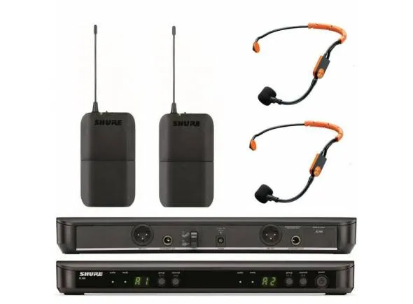 Shure BLX188/SM31 Wireless Dual Fitness Headset